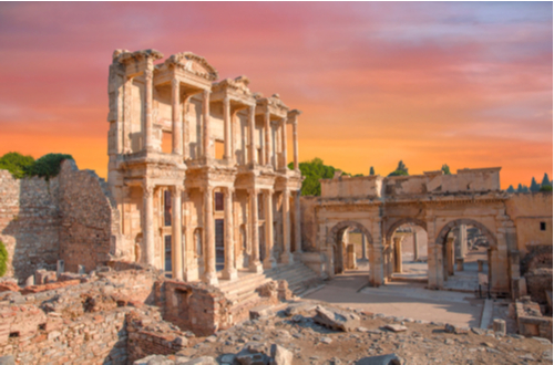 Viaja a Turquía y visita la Biblioteca Celsus en Éfeso